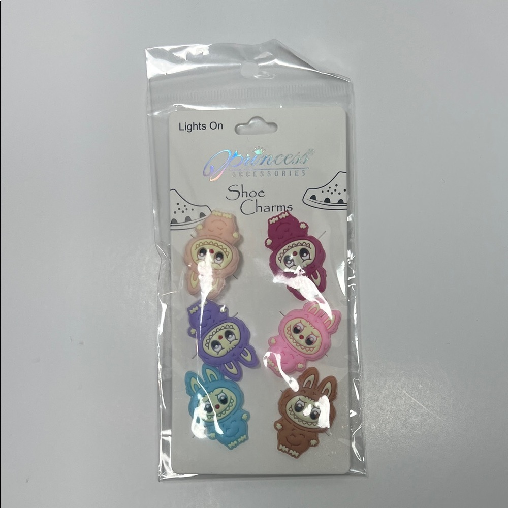 Princess Accessories Labubu Croc Charms Set